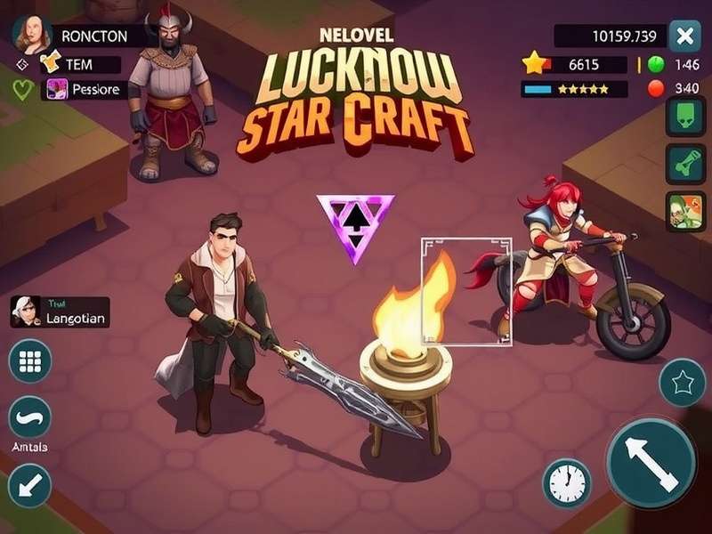 Lucknow Star Craft Lords Game Interface